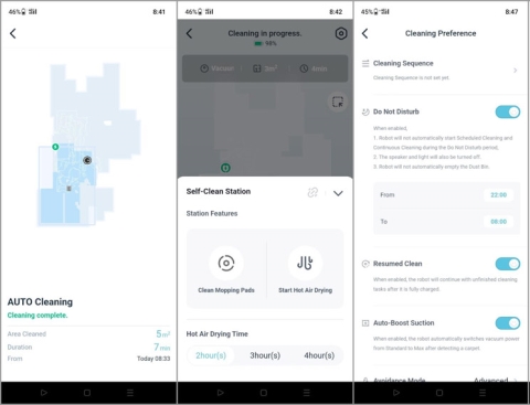 מבחן שואבים שוטפים רובוטיים